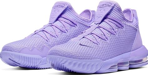 purple basketball shoes